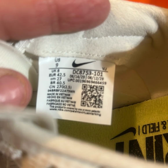 Nike Zoom Rival Sprint Women's White and Pink Track Shoes - Picture 8 of 13